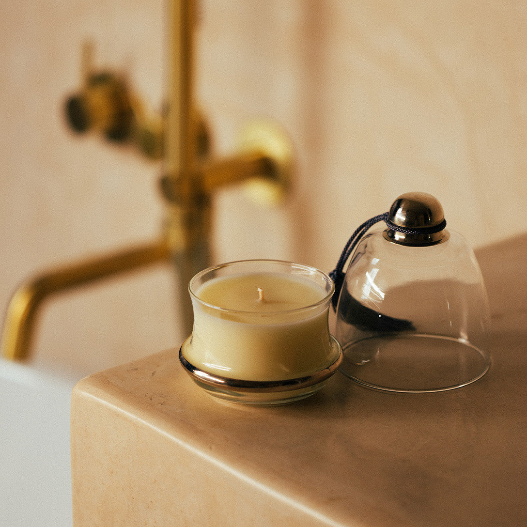 Côte Bougie geurkaars – Cloches Terra cotta - Oriental