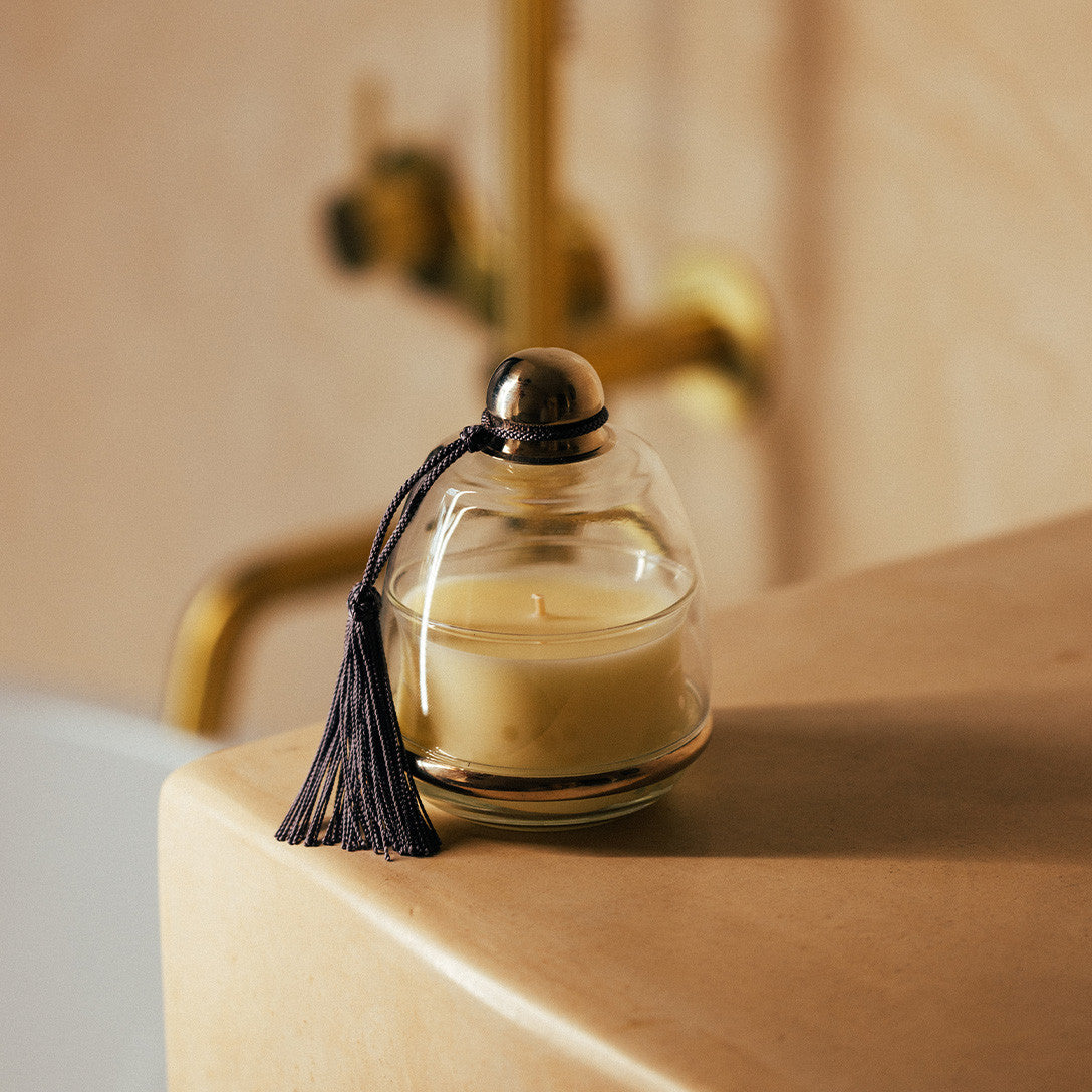 Côte Bougie geurkaars – Cloches Terra cotta - Oriental