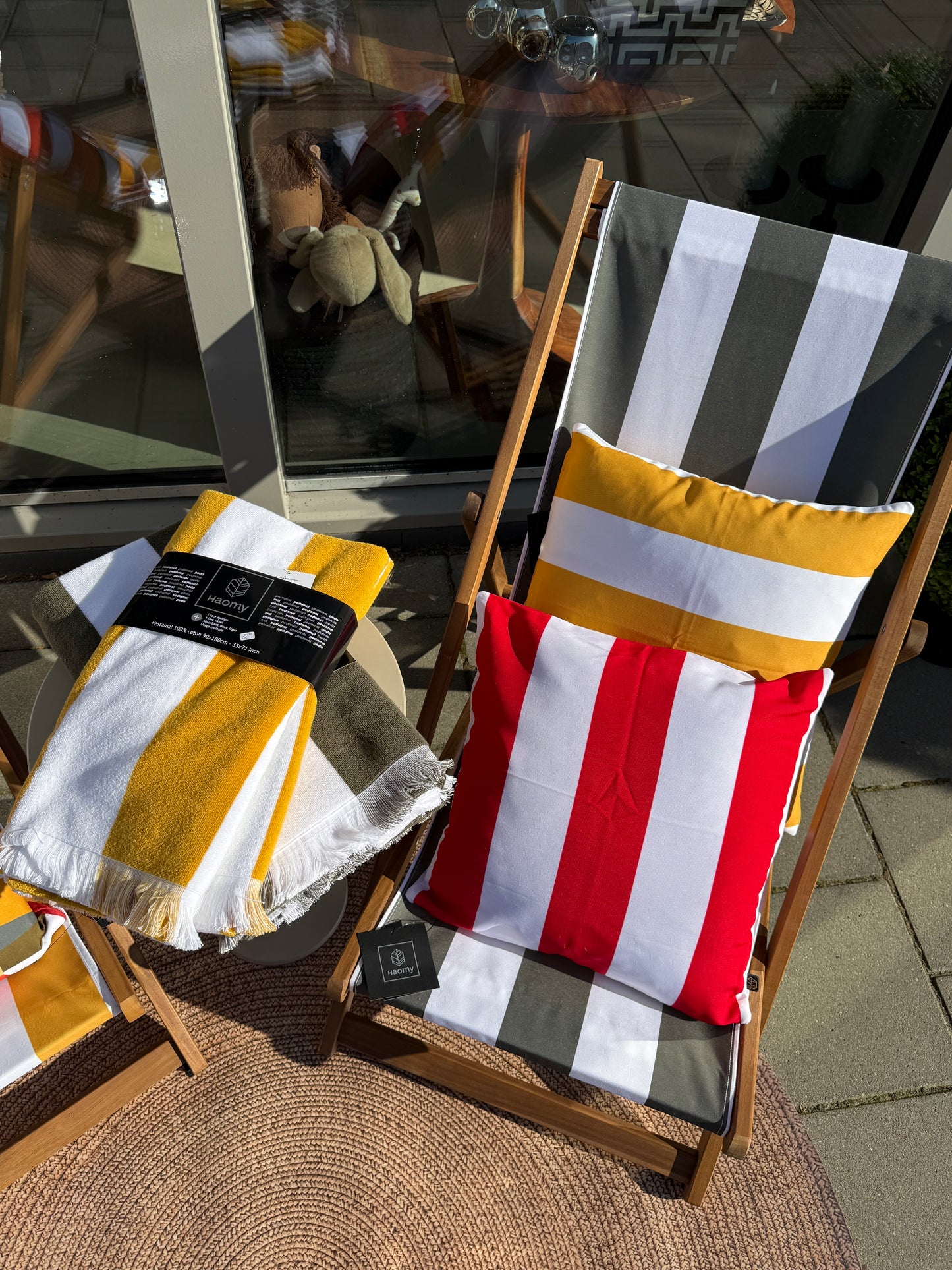 Haomy Porto –  Strand handdoek – katoen