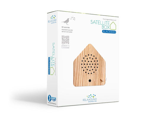 Sattelitebox Blackbird Wood