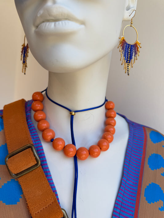 Bubble ketting Oranje limited