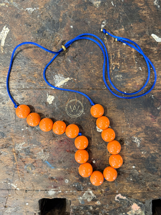 Bubble ketting Oranje limited