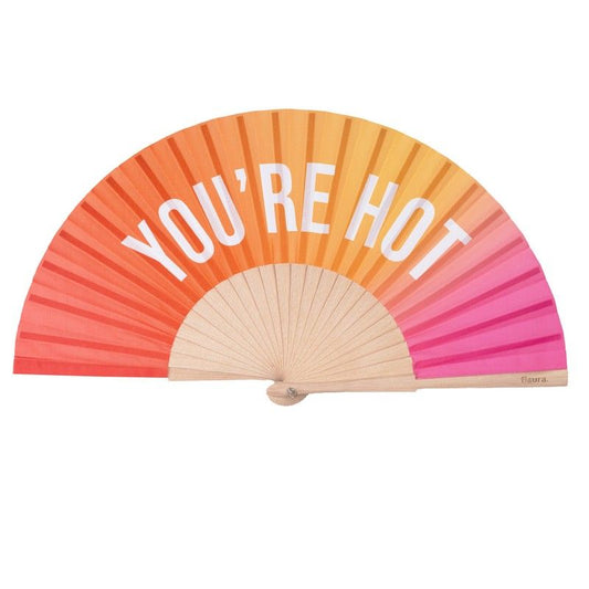Waaier – Hand fan – You're hot – Fisura