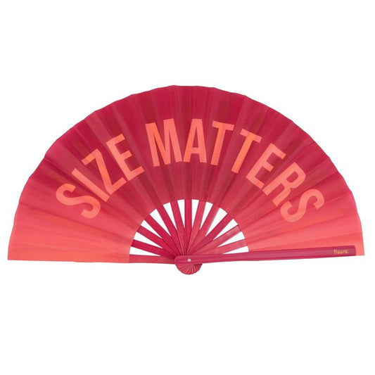 Waaier – Hand fan – Size matters – XXL – Fisura