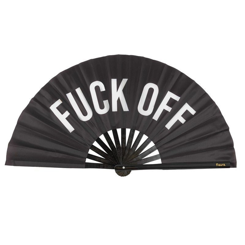 Waaier – Hand fan – Fuck off  – XXL – Fisura