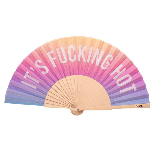 Waaier – Hand fan – It's fucking hot – Glow in the dark – Fisura
