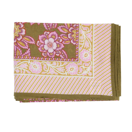 Bonheur du Jour Tafelkleed – Jakarta Olive