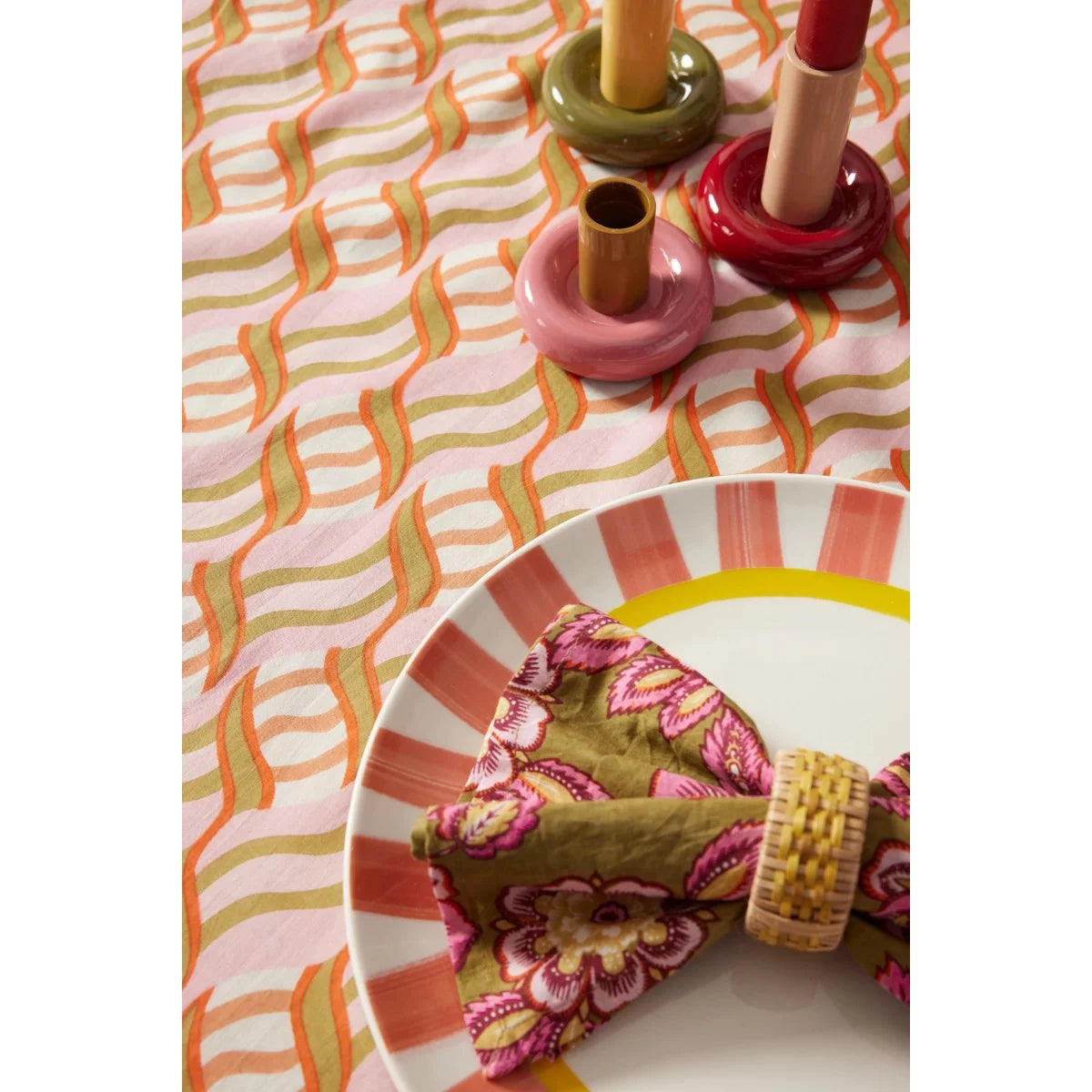 Bonheur du Jour Tafelkleed – Riviera Rose