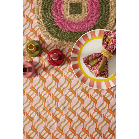 Bonheur du Jour Tafelkleed – Riviera Rose