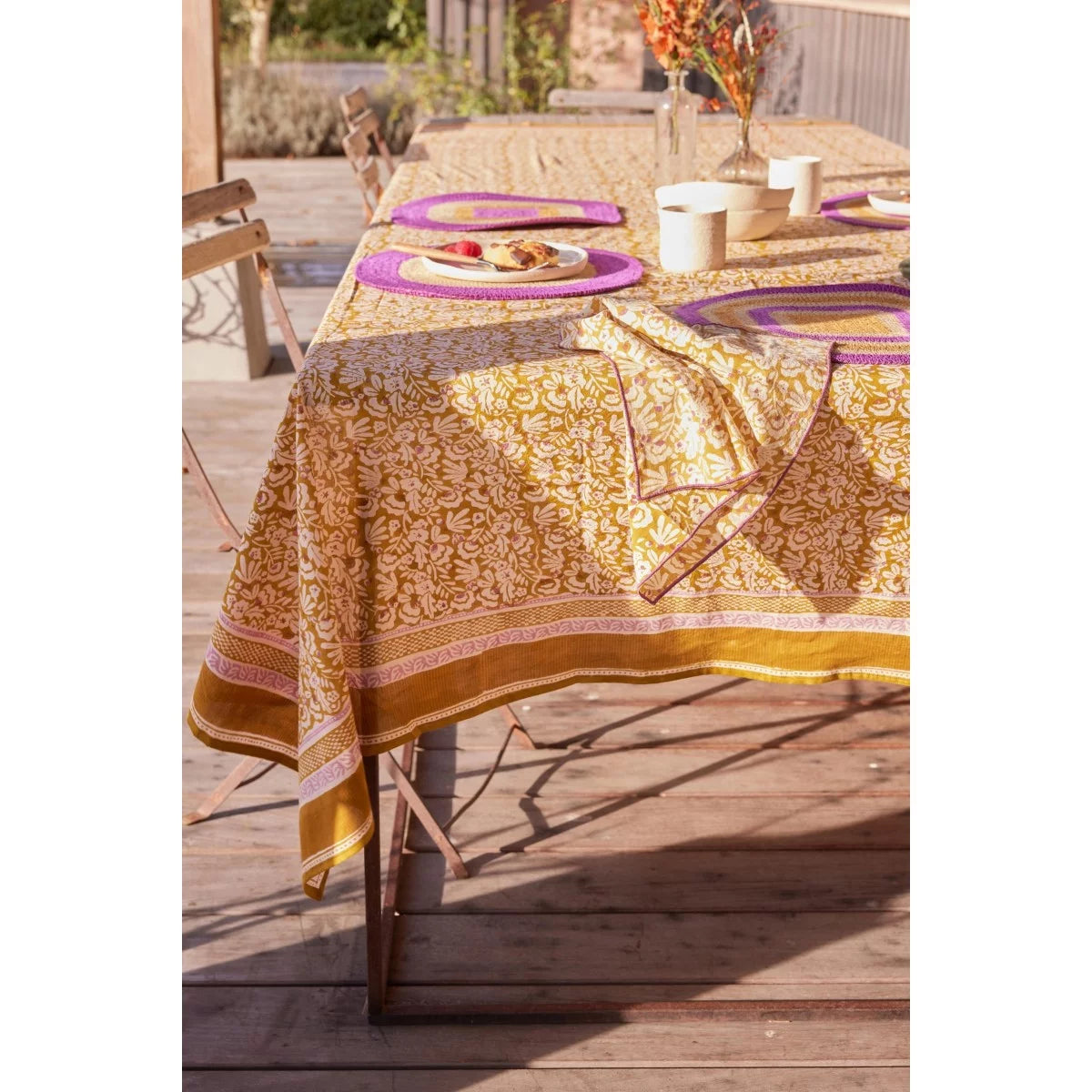 Bonheur du Jour Tafelkleed – Iris Olive