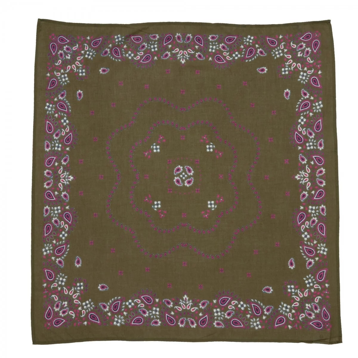 Bonheur du Jour Sjaal – Bandana – Kaki