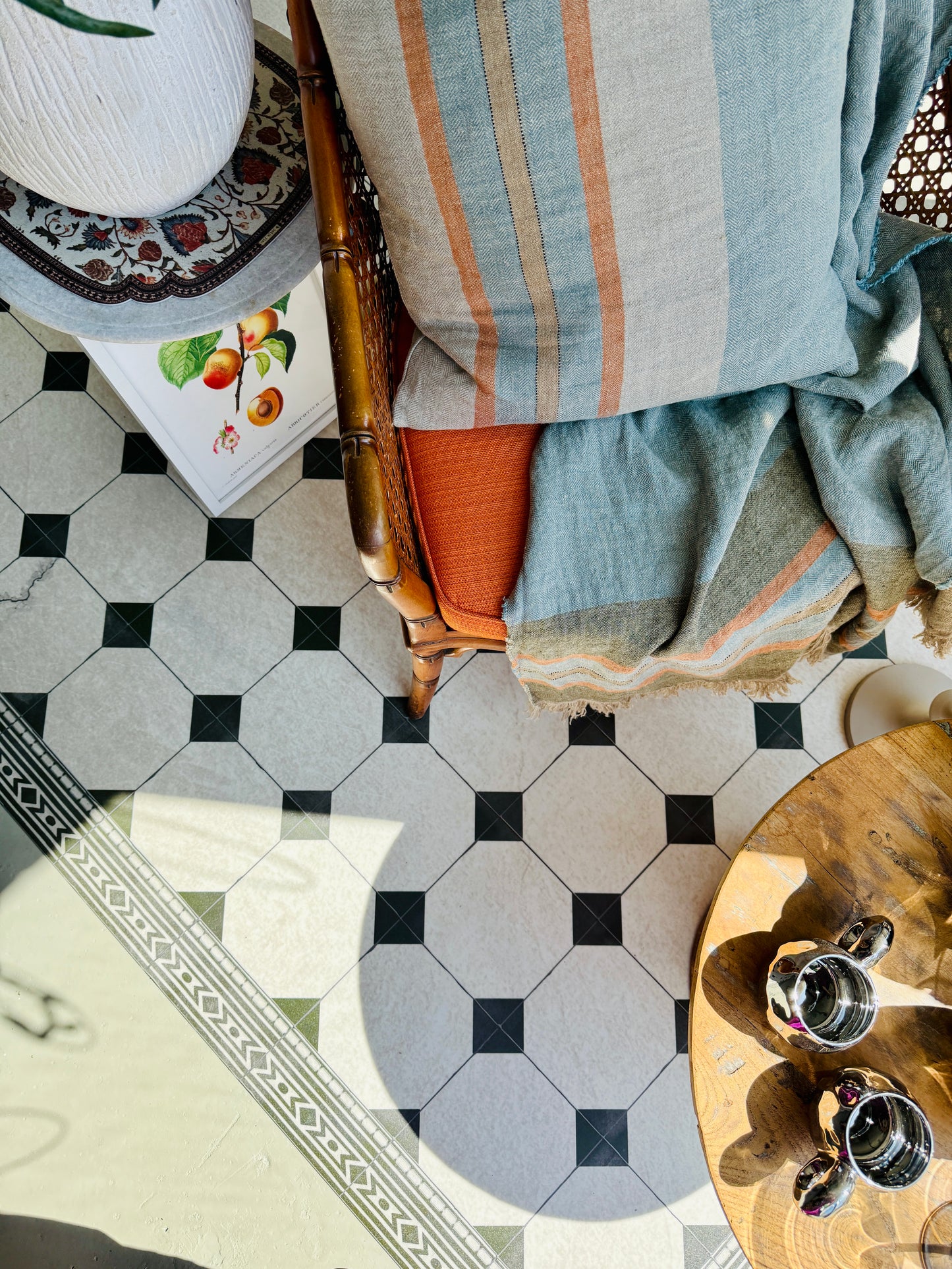 Vinyl vloerkleed Italiano Antique