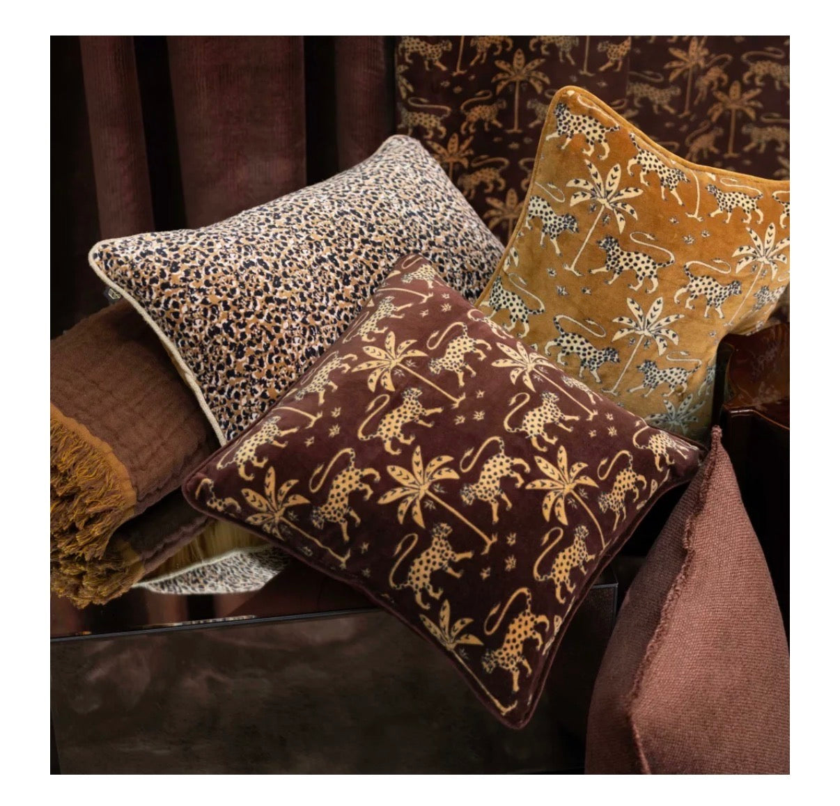 Haomy – Beria – kussen hoes – velvet