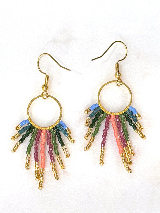 Wanted by DaS Beaded earrings Sun GPTG