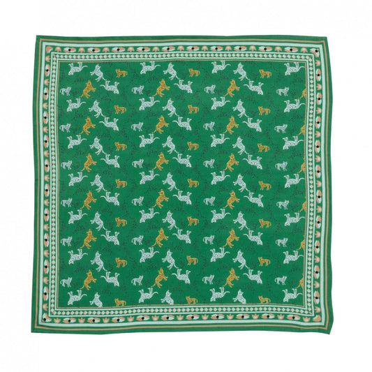 Bonheur du Jour Sjaal Leopold Basilic