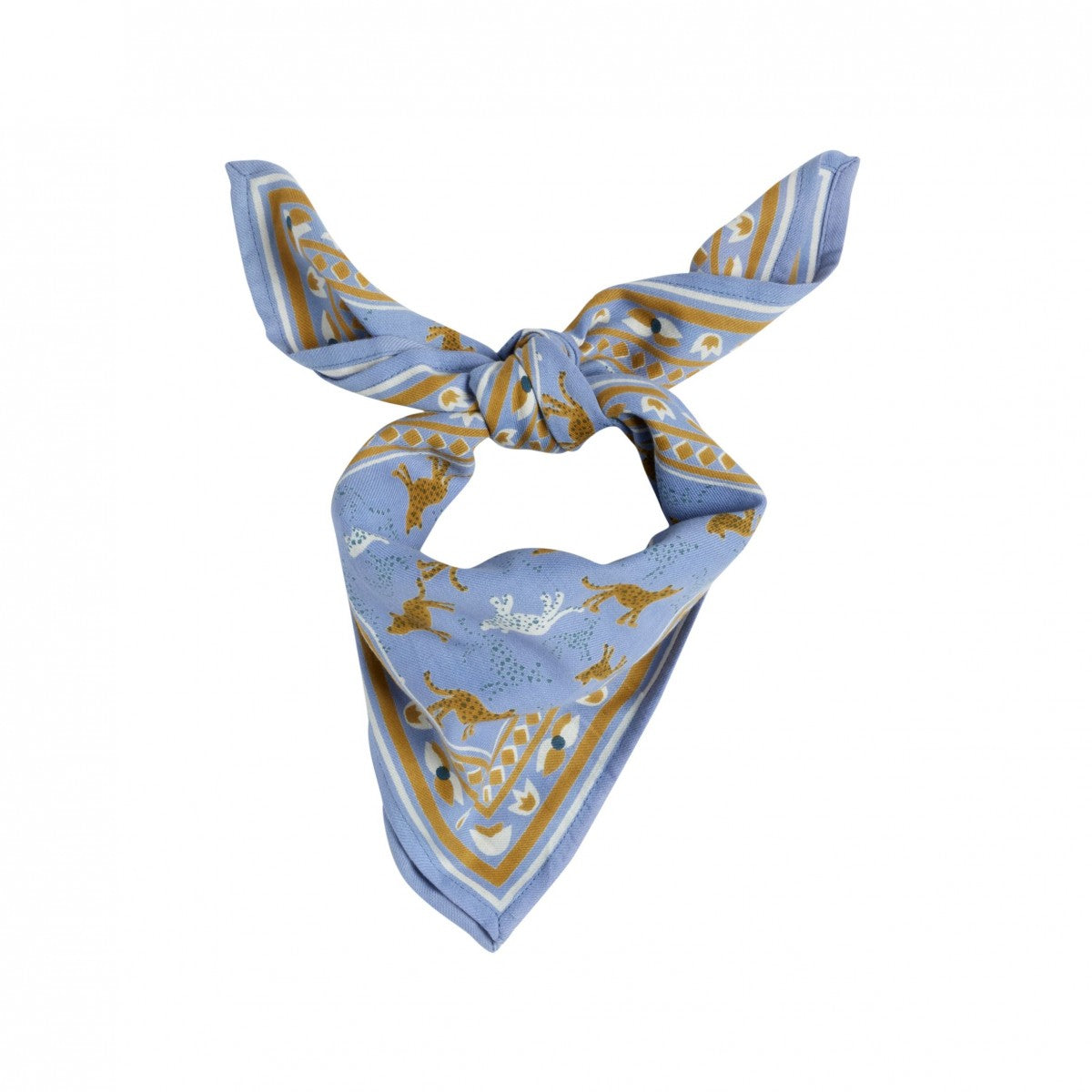 Bonheur du Jour Sjaal Leopold Blue