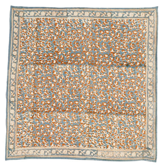 Bonheur du Jour Sjaal Leopard Blue