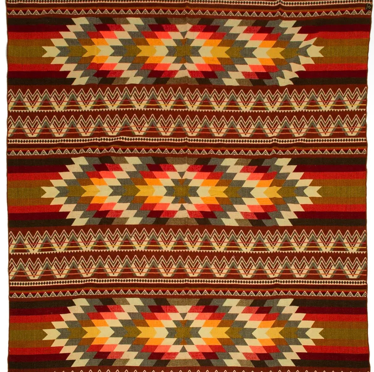 Ecua Fina – Alpaca Plaid – Antisana – Oranje