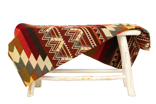Ecua Fina – Alpaca Plaid – Antisana – Oranje