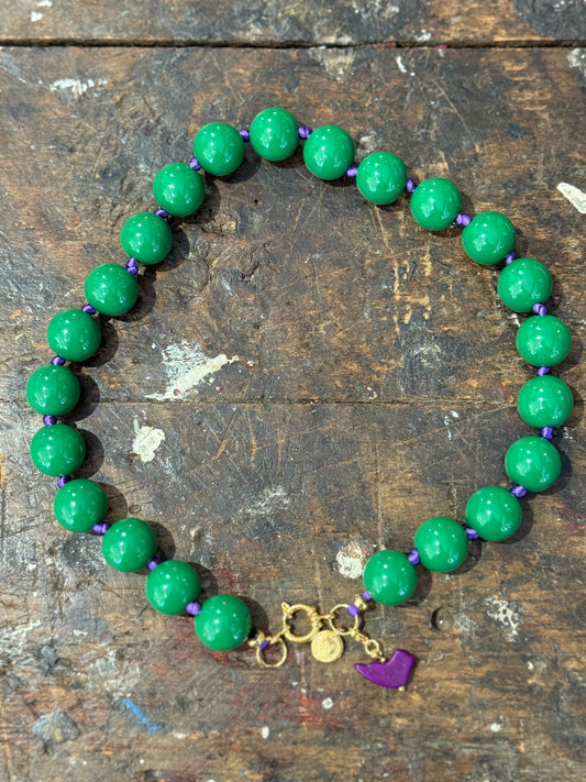 Bubble Neckalace Wanted by DaS Green Purple