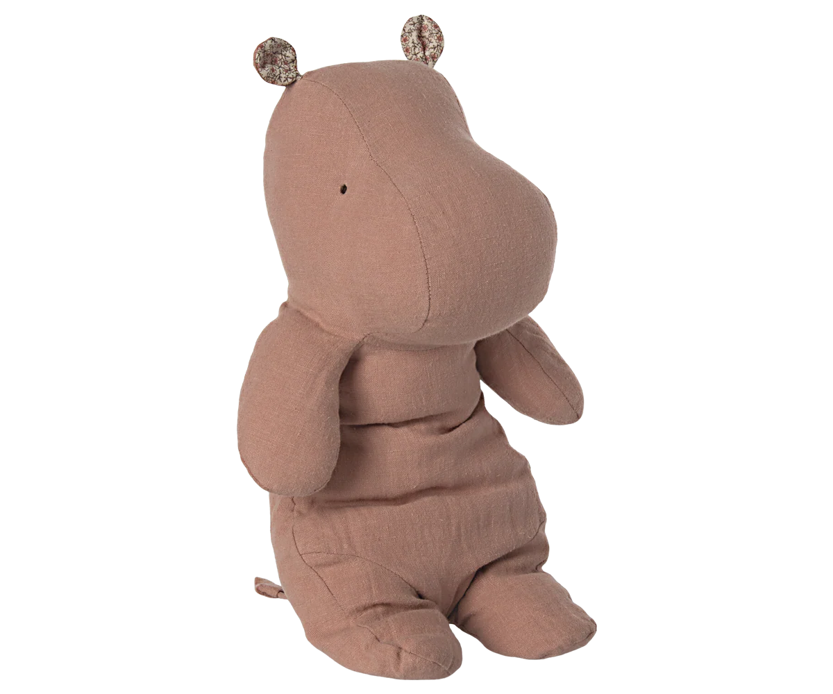 Maileg Hippo Medium Old Rose