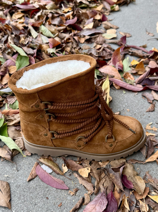 Cha TIBET Camel Suede