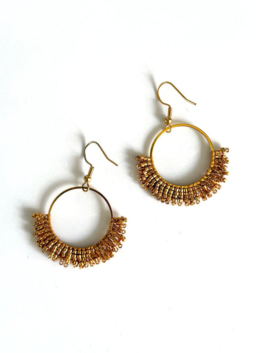 Earrings Wanted by DaS Sun Gold L