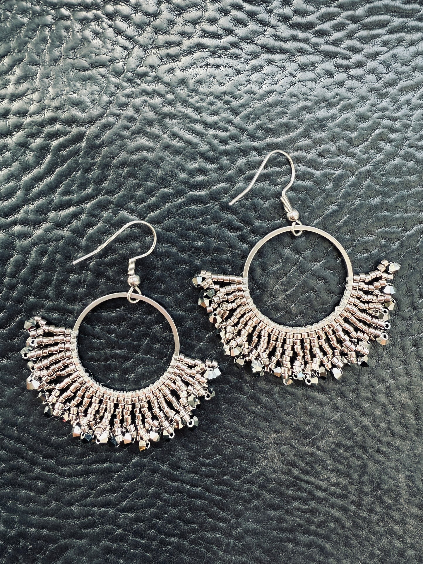 Big Silver Sun Earrings Wanted by DaS