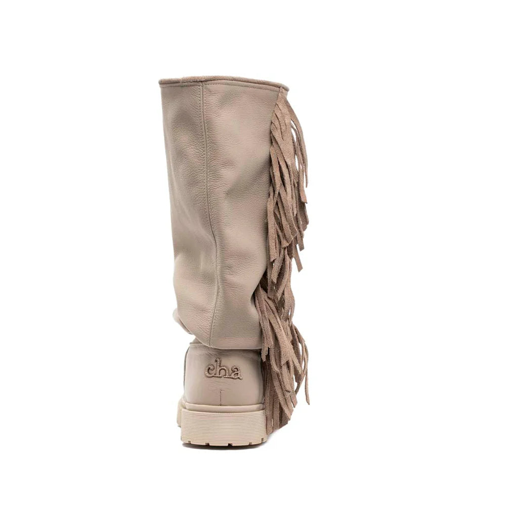 CHA Fringe tall Taupe
