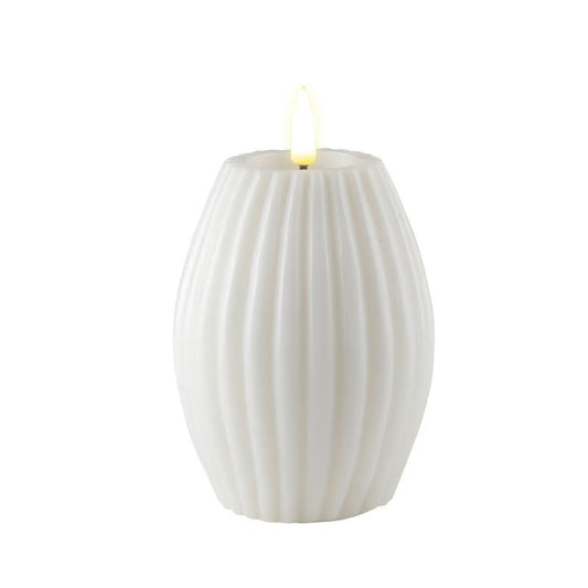 Deluxe Homeart Stripe 10 cm White