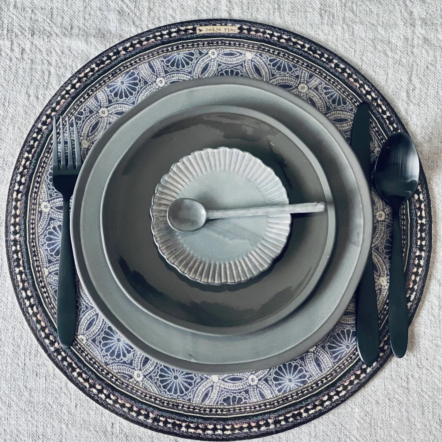 Placemat Jaipur blue