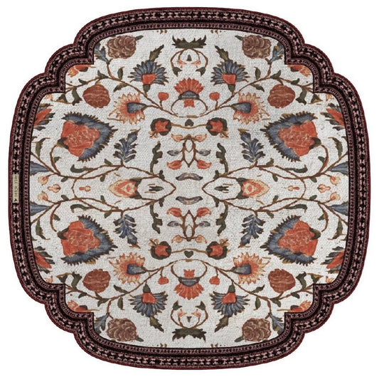Placemat Bohemian Garden White
