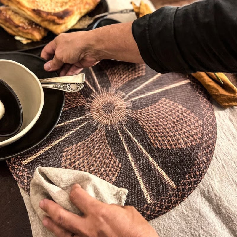 Placemat Makeba Lily round