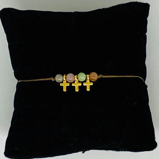Bracelet three crosses