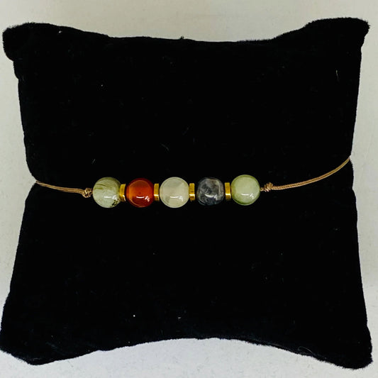 Bracelet 5 bullits bronze 2