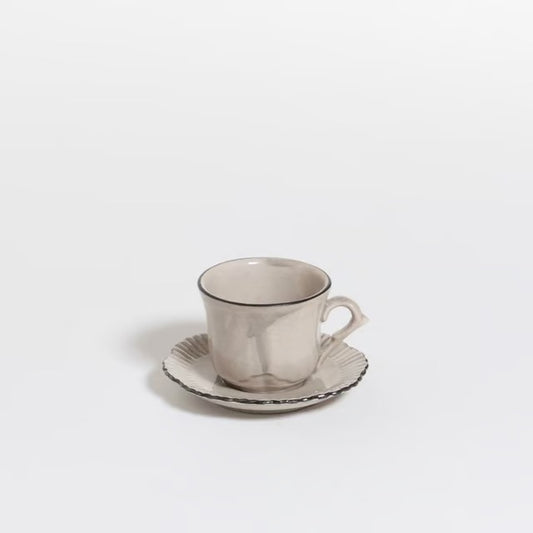 The Table espresso kop en schotel Oyster