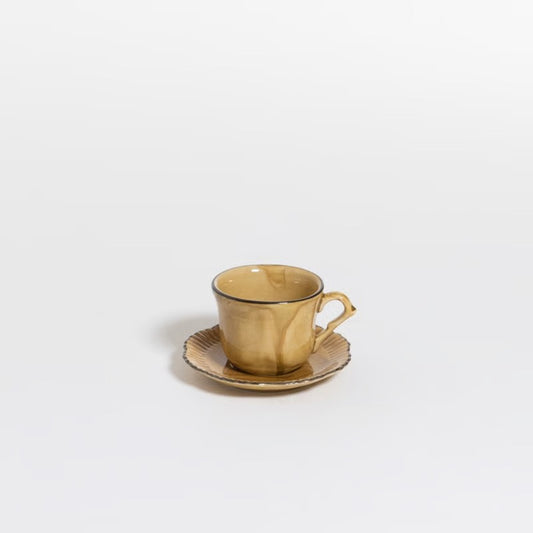 The Table espresso kop en schotel Honey