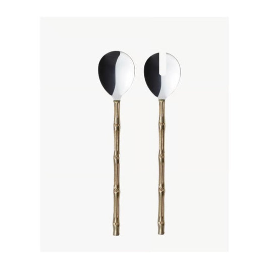 Doing Goods Bodhi Bamboo salade bestek set van 2