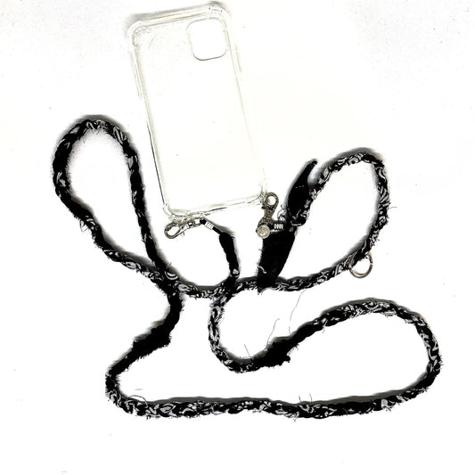 Wanted by DaS Phone cord bandana black