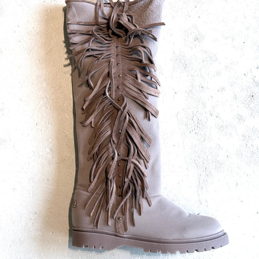 CHA Fringe tall Taupe
