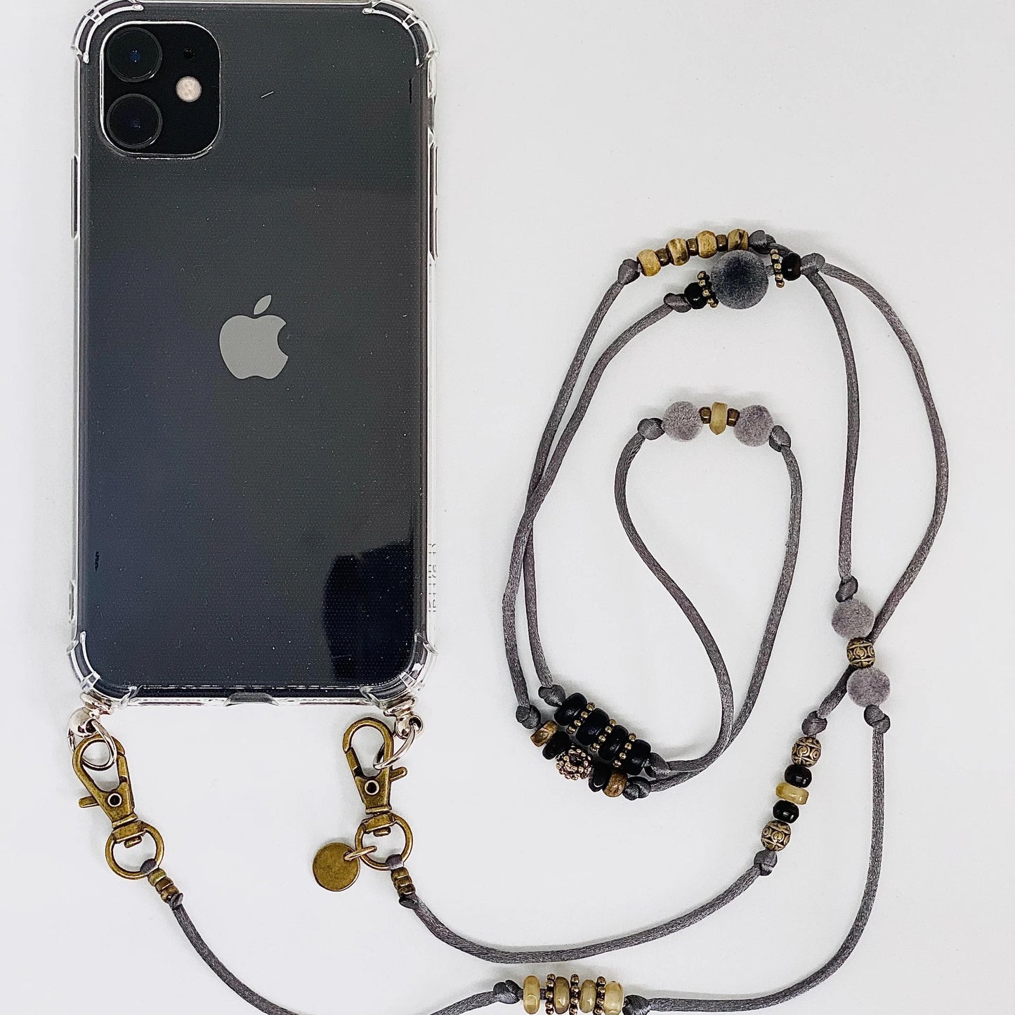 Wanted by DaS Phone cord grey