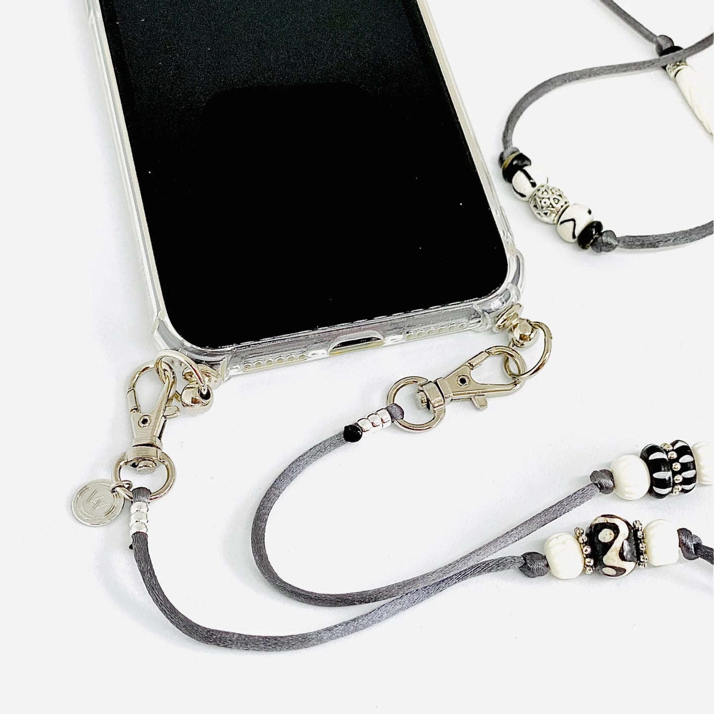 Wanted by DaS Phone cord grey