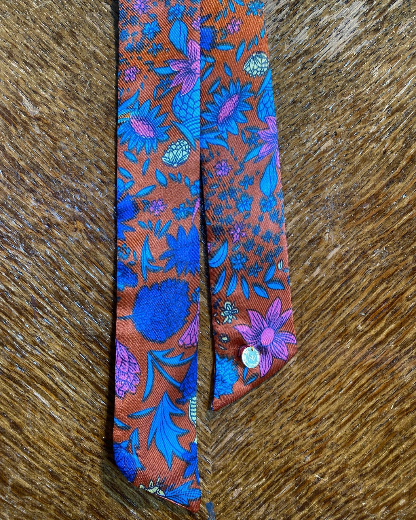 Wanted by DaS Flip flop bandjes Blue Flower