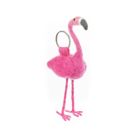 Felt so good Flamingo Keychain