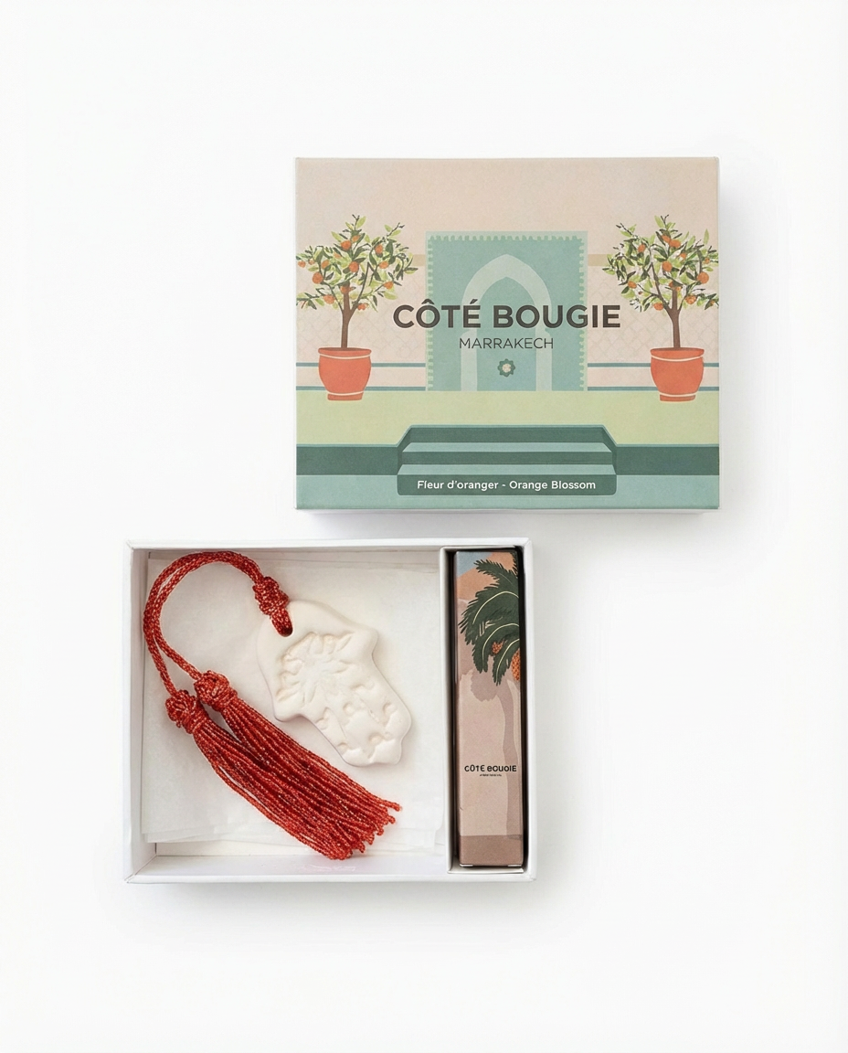 Côte Bougie Gift box – Fleur d'Oranger