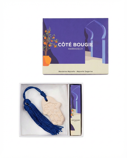 Côte Bougie Gift box – Mandarine Majorelle