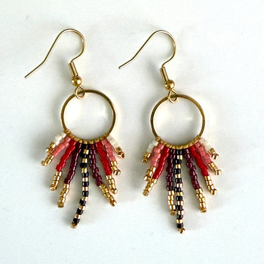 Wanted by DaS Beaded earrings Sun GEPBB