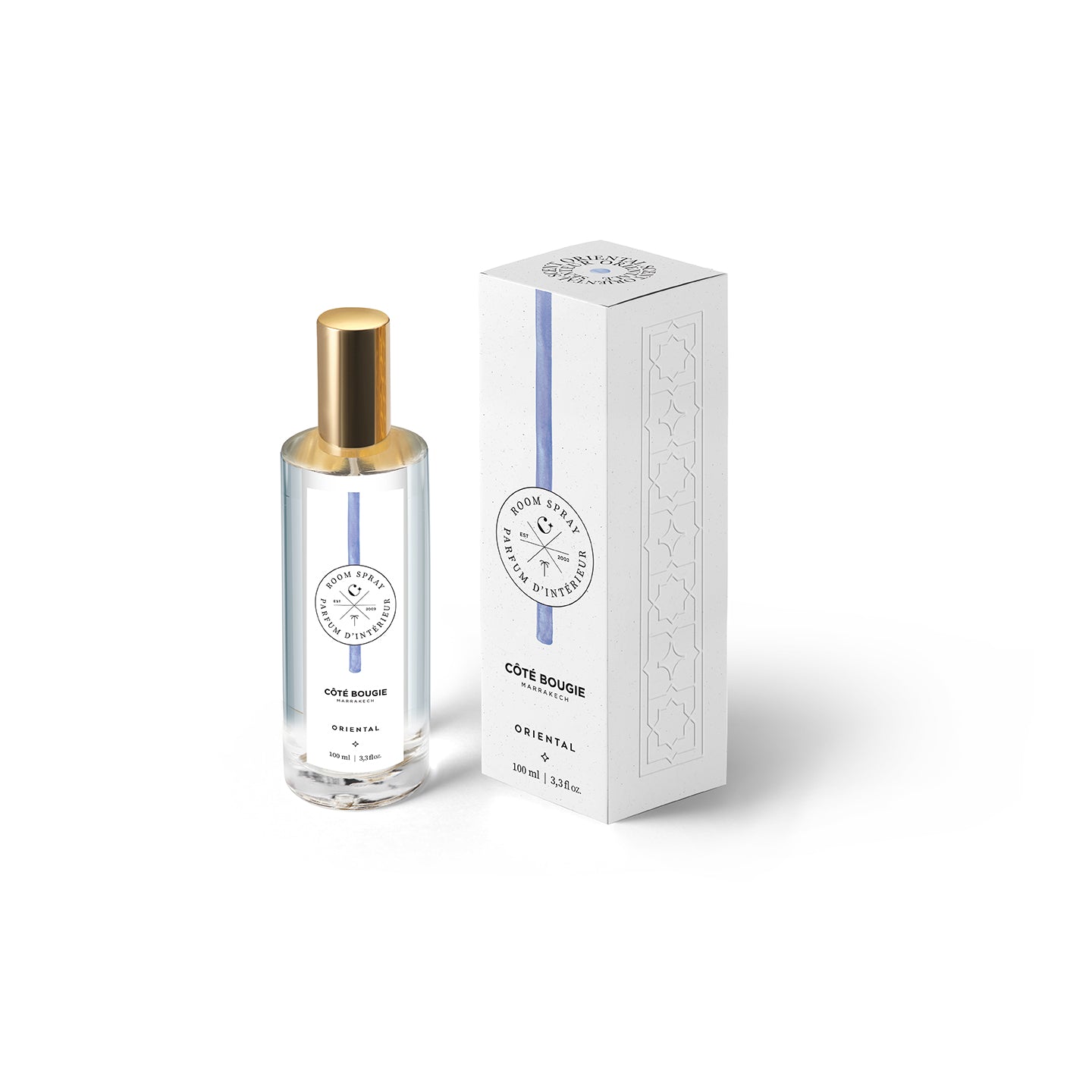 Côte Bougie Room spray –D 'Ambiance – Oriental